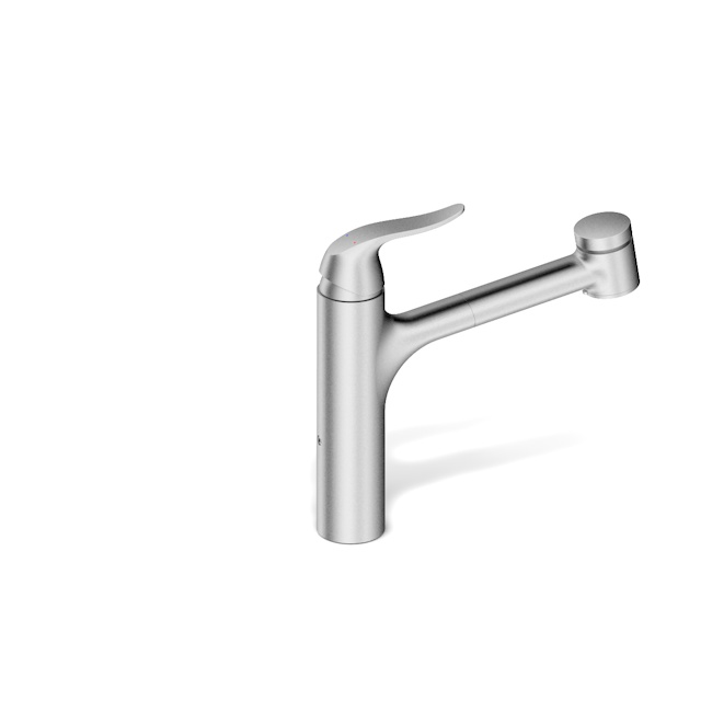 in2aqua Style single-lever kitchen faucet with swivel spout; pull