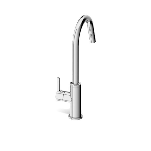in2aqua Edge single-lever kitchen faucet with swivel spout
