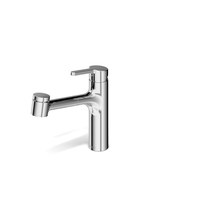 in2aqua Edge single-lever kitchen faucet with swivel spout; pull 